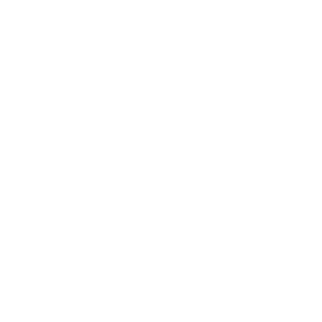 Clover Hill Co. shield logo in white. Logo design.