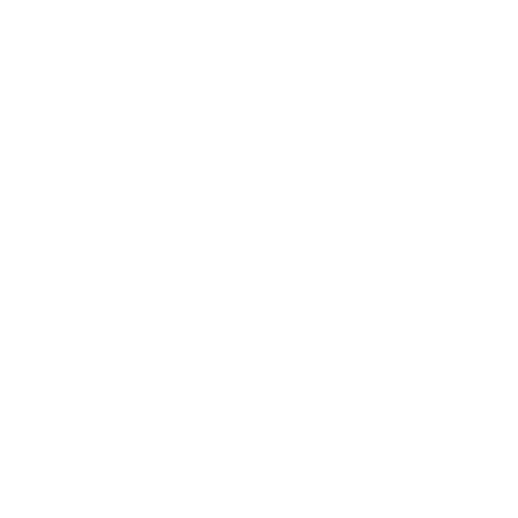 Howling Dog Brewing logo in white. Logo design.